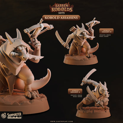 Cast 'n' Play 1073: Kobold Assassins