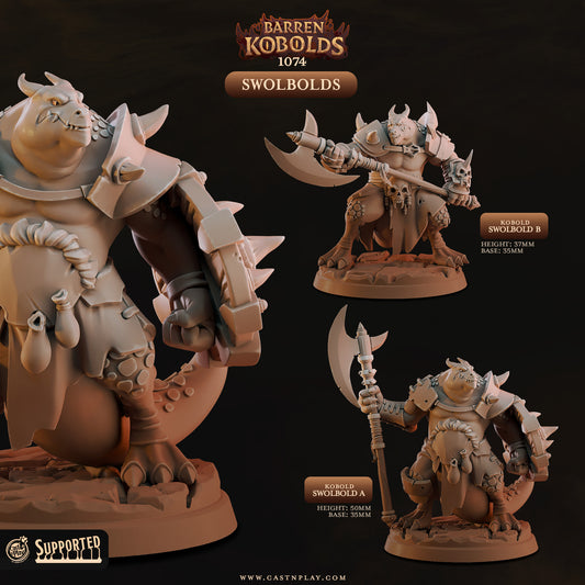 Cast 'n' Play 1074: Kobold Swolbolds