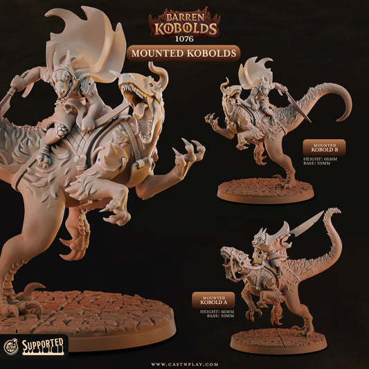 Cast 'n' Play 1076: Mounted Kobolds