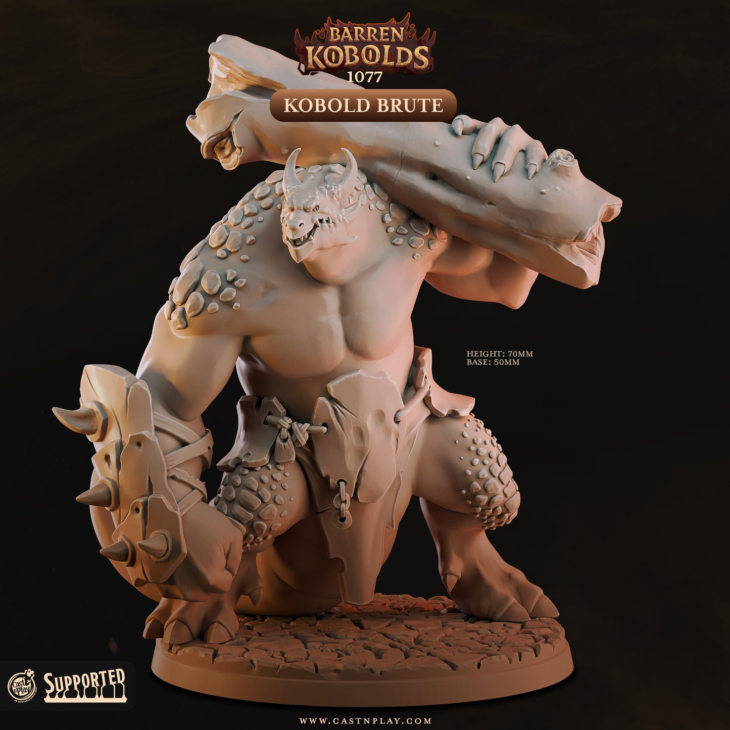 Cast 'n' Play 1077: Kobold Brute