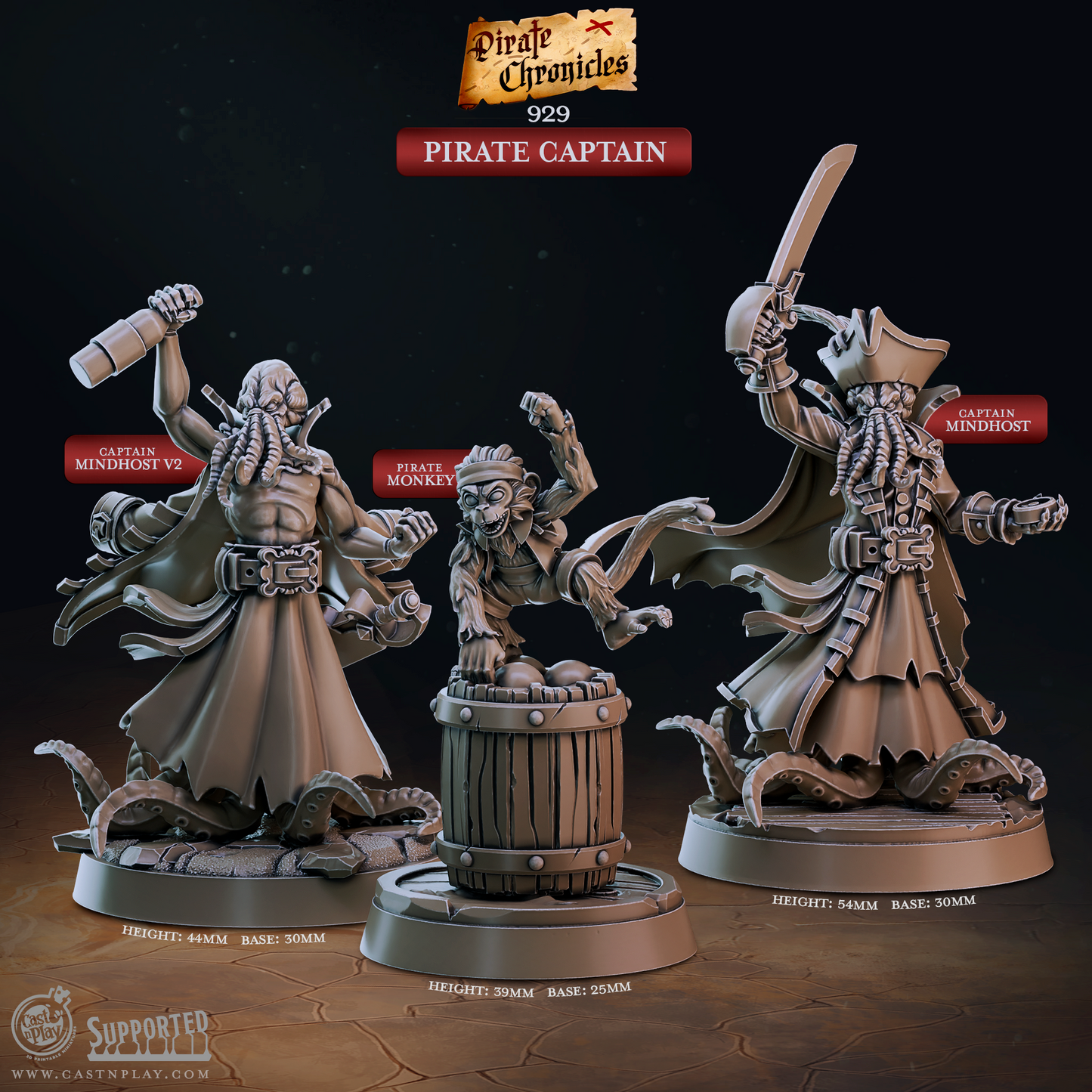 Cast 'n' Play 929: Pirate Captain