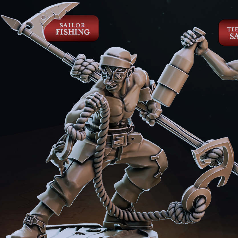Cast 'n' Play 930: Pirate Sailor Men