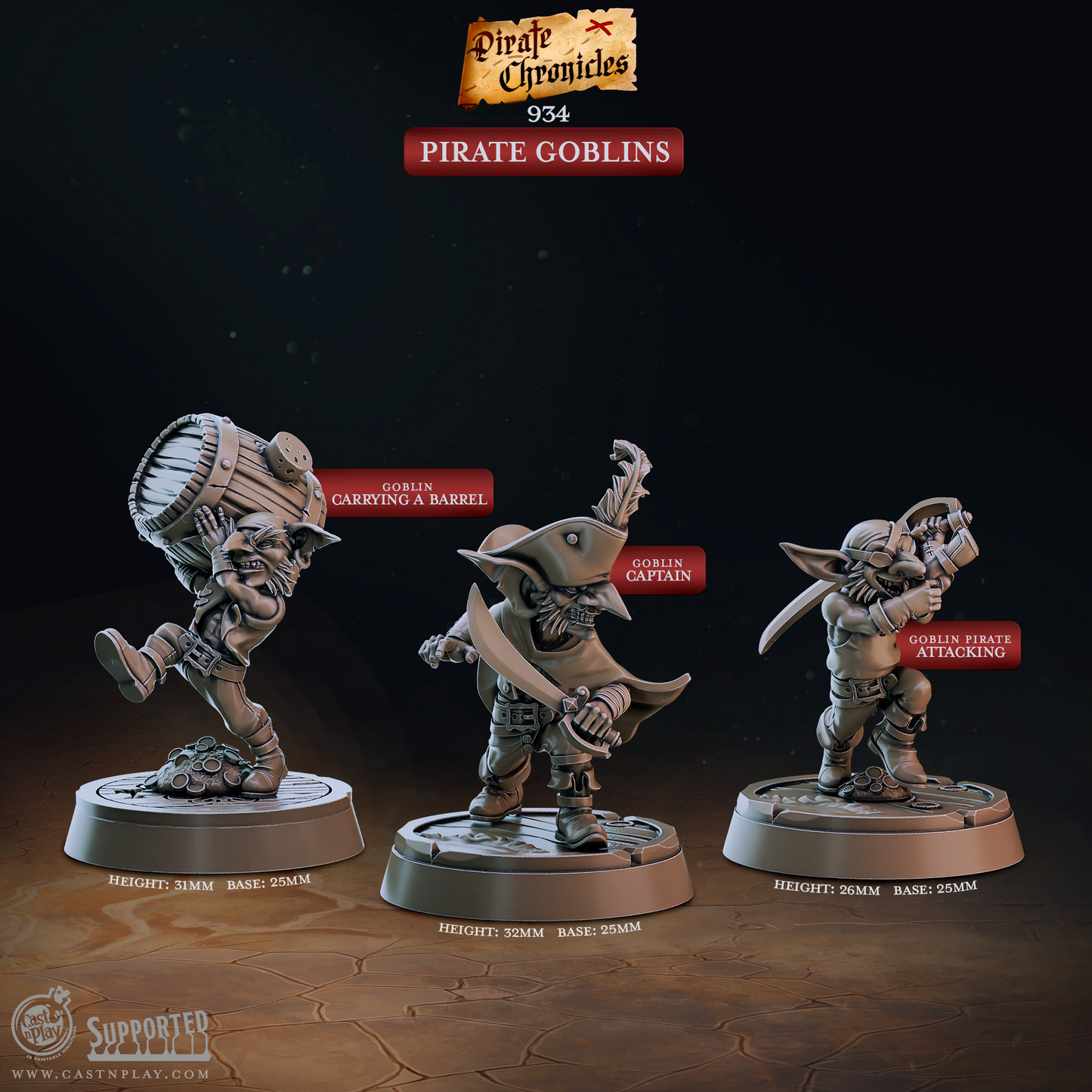 Cast 'n' Play 934: Pirate Goblins