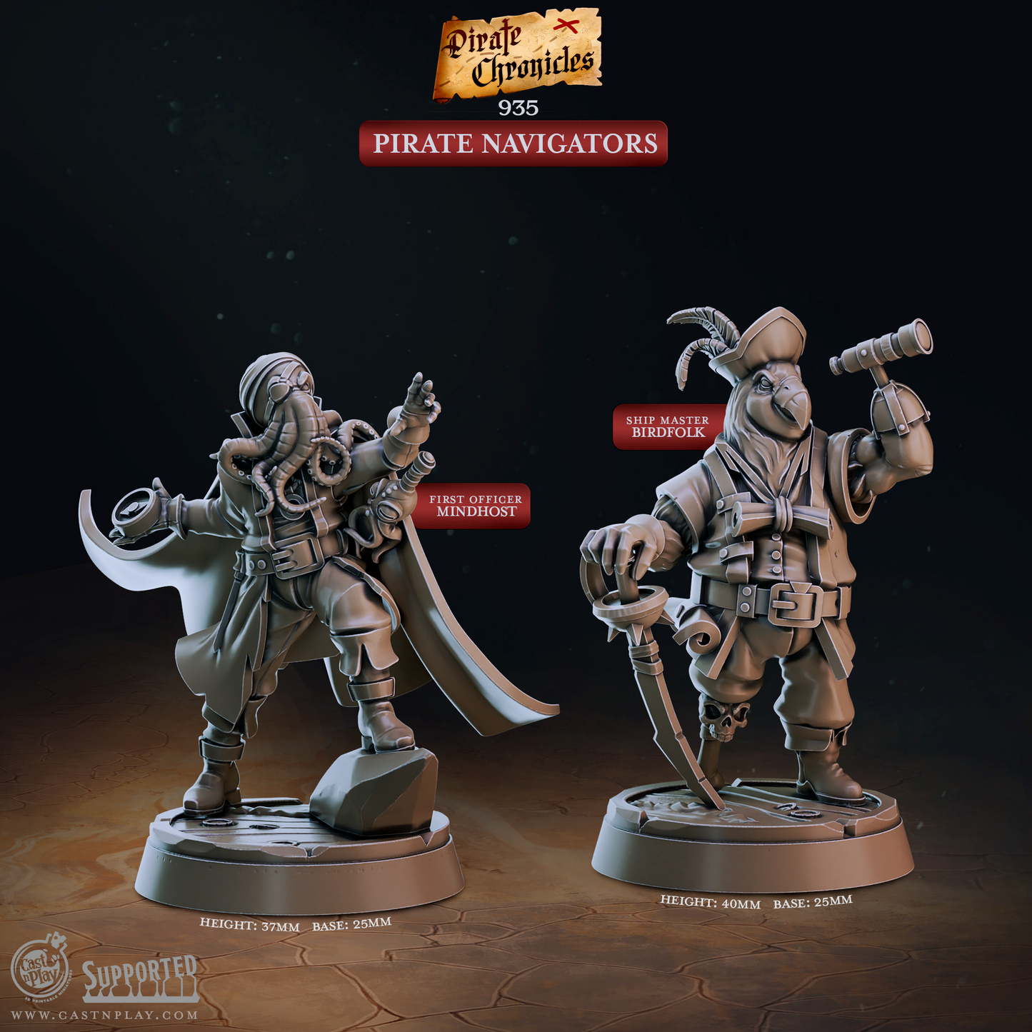 Cast 'n' Play 935: Pirate Navigators