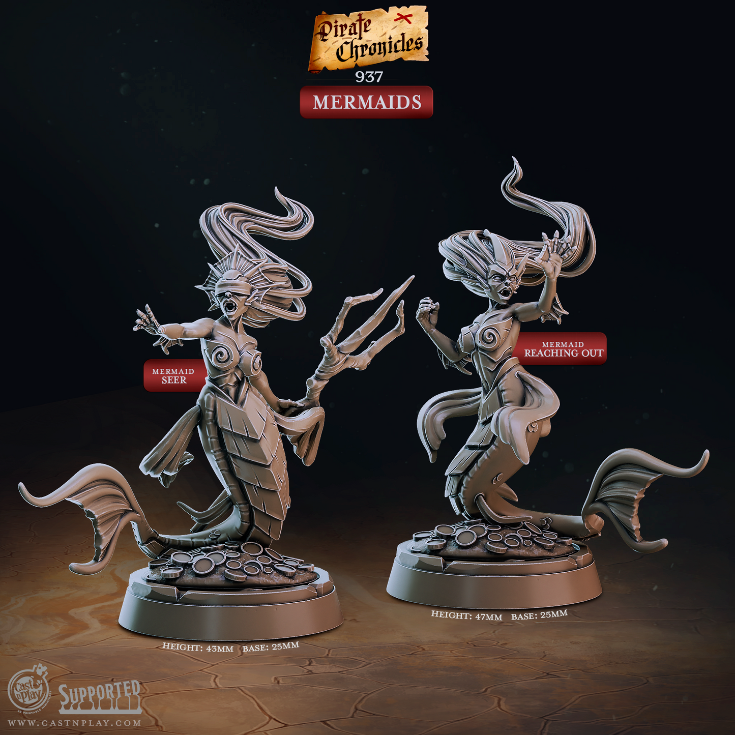 Cast 'n' Play 937: Mermaids