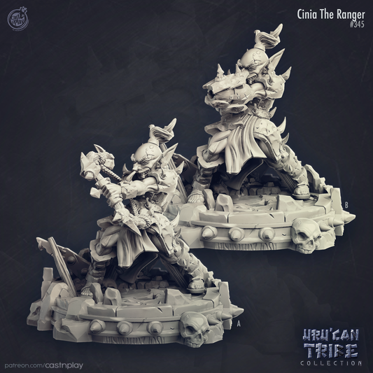 Cast 'n' Play 345: Ranger Cinia-3D Print-Ashdown Gaming