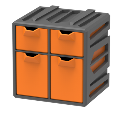 Cube Pro - Cube 2x2 for Cards with Drawers