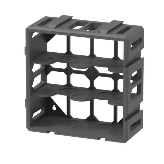 Cube Pro - Paint Rack Citadel/Pro Acryl V1 2 Shelves