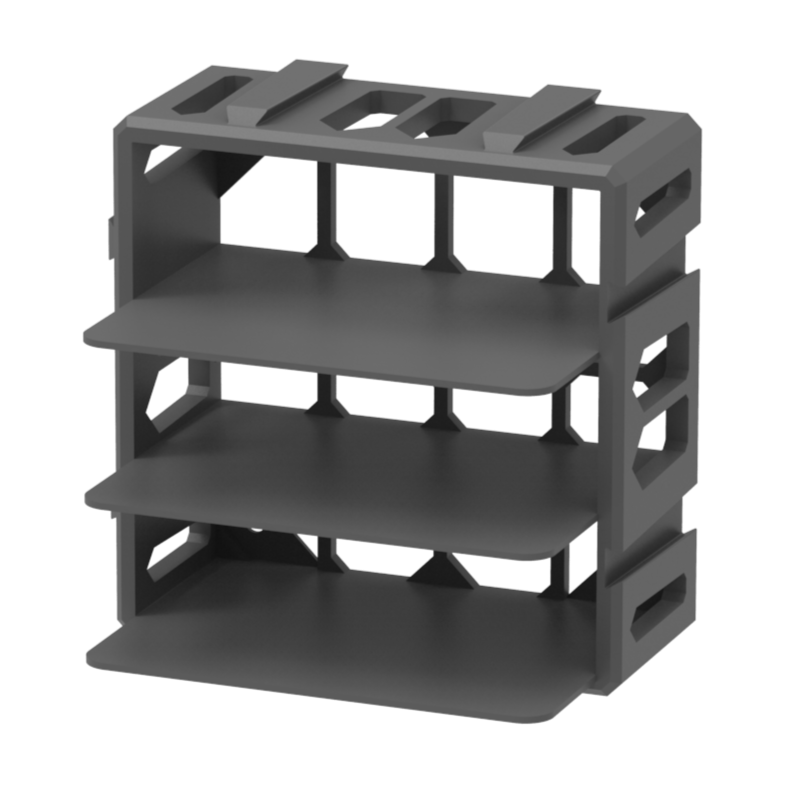 Cube Pro - Paint Rack General 2 Shelves Long