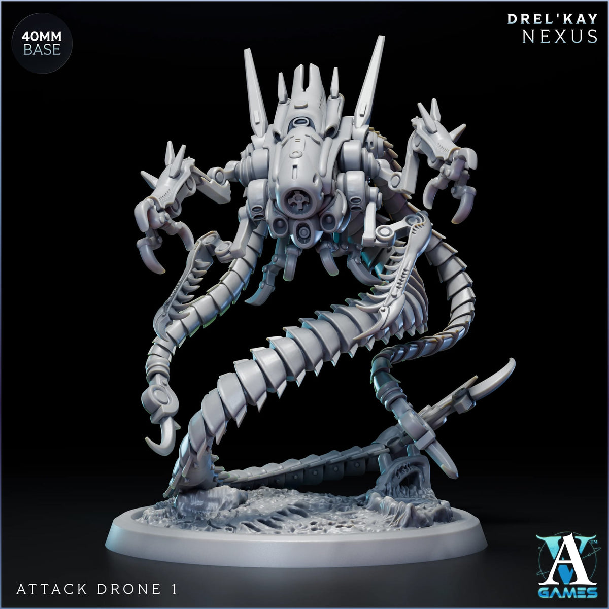 Archvillain Games - Drel'Kay Nexus - Attack Drone