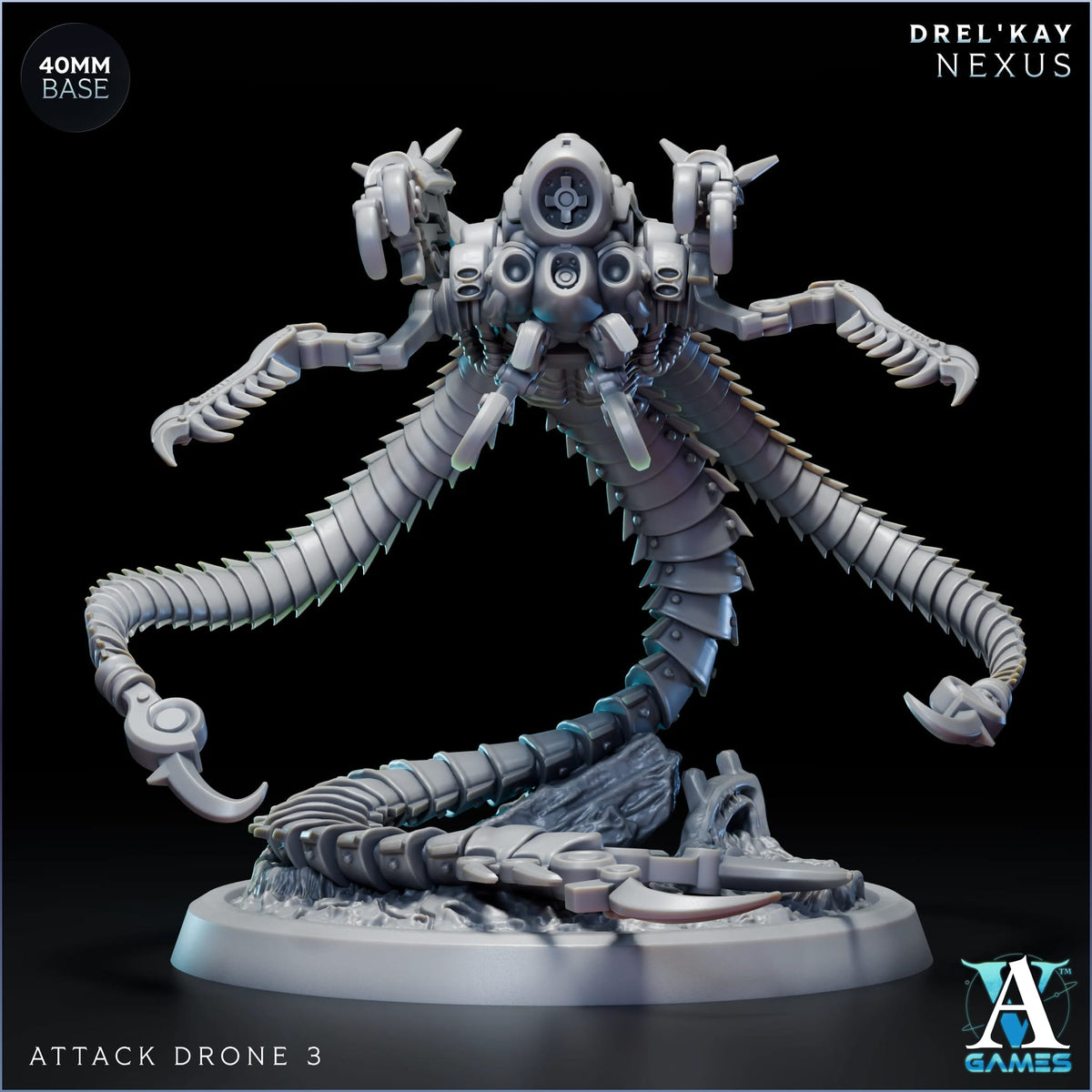 Archvillain Games - Drel'Kay Nexus - Attack Drone