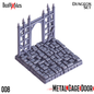 DeathXTiles - Dungeon Tile 8 Metal Cage Door