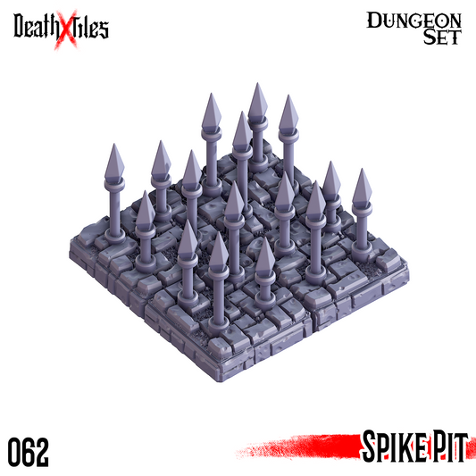 DeathXTiles - Dungeon Tile 062 Spike Pit