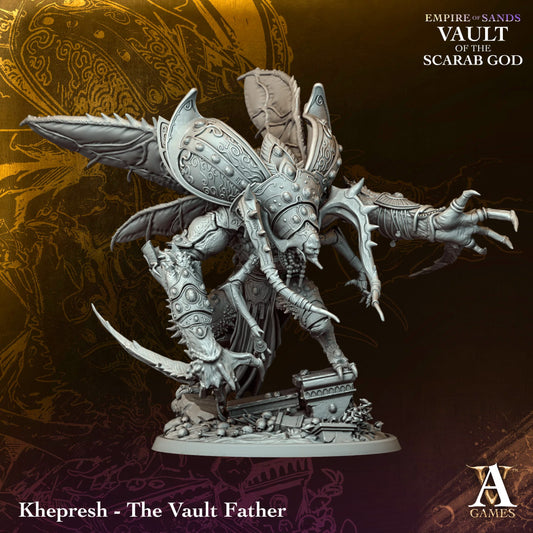 Archvillain Games - Empire of Sand Vault of the Scarab God - Khepresh the Vault Father