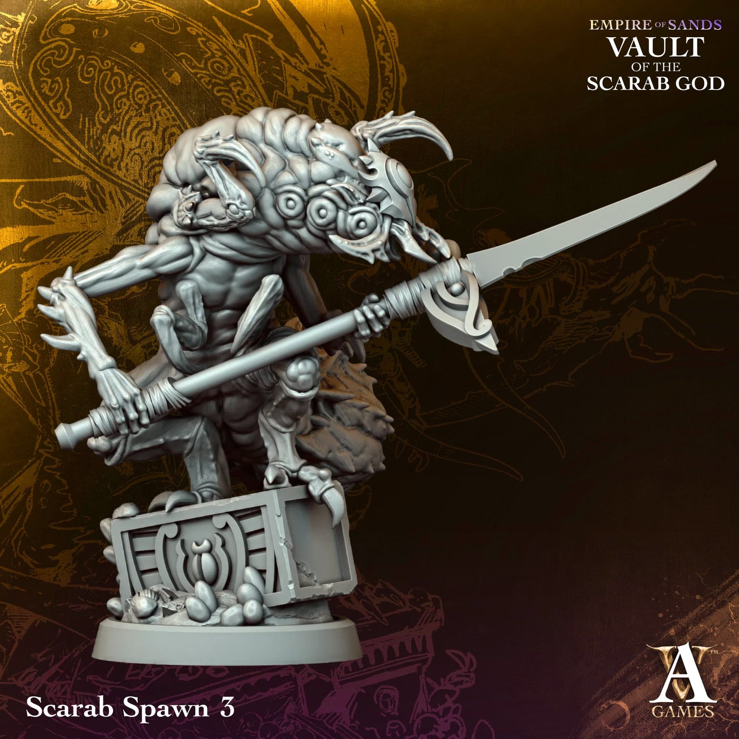 Archvillain Games - Empire of Sand Vault of the Scarab God - Scarab Spawn
