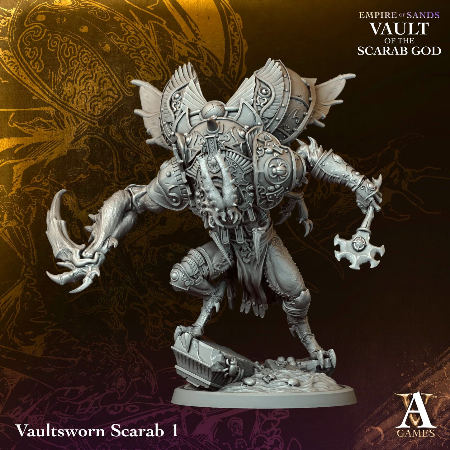 Archvillain Games - Empire of Sand Vault of the Scarab God - Vaultsworn Scarab