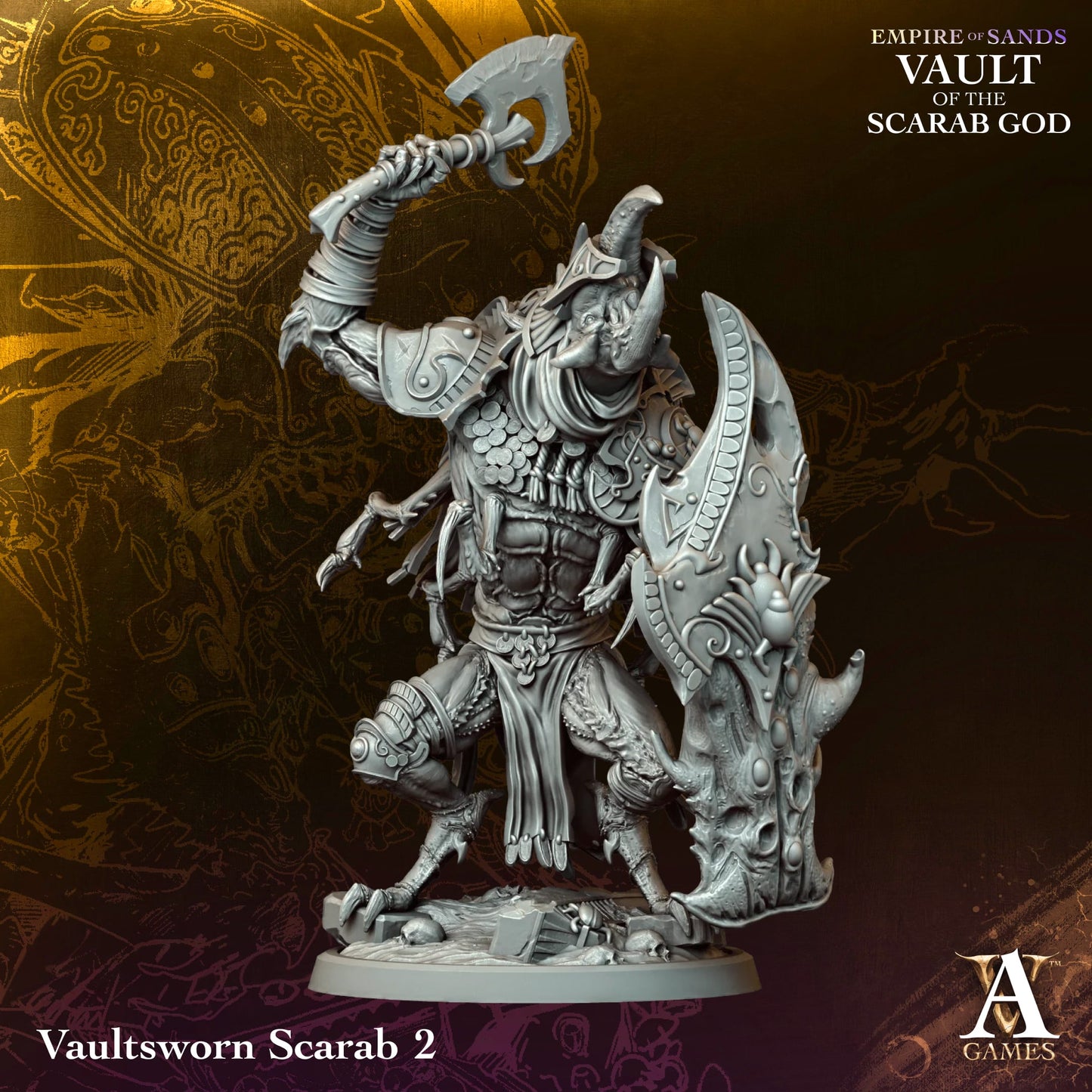 Archvillain Games - Empire of Sand Vault of the Scarab God - Vaultsworn Scarab
