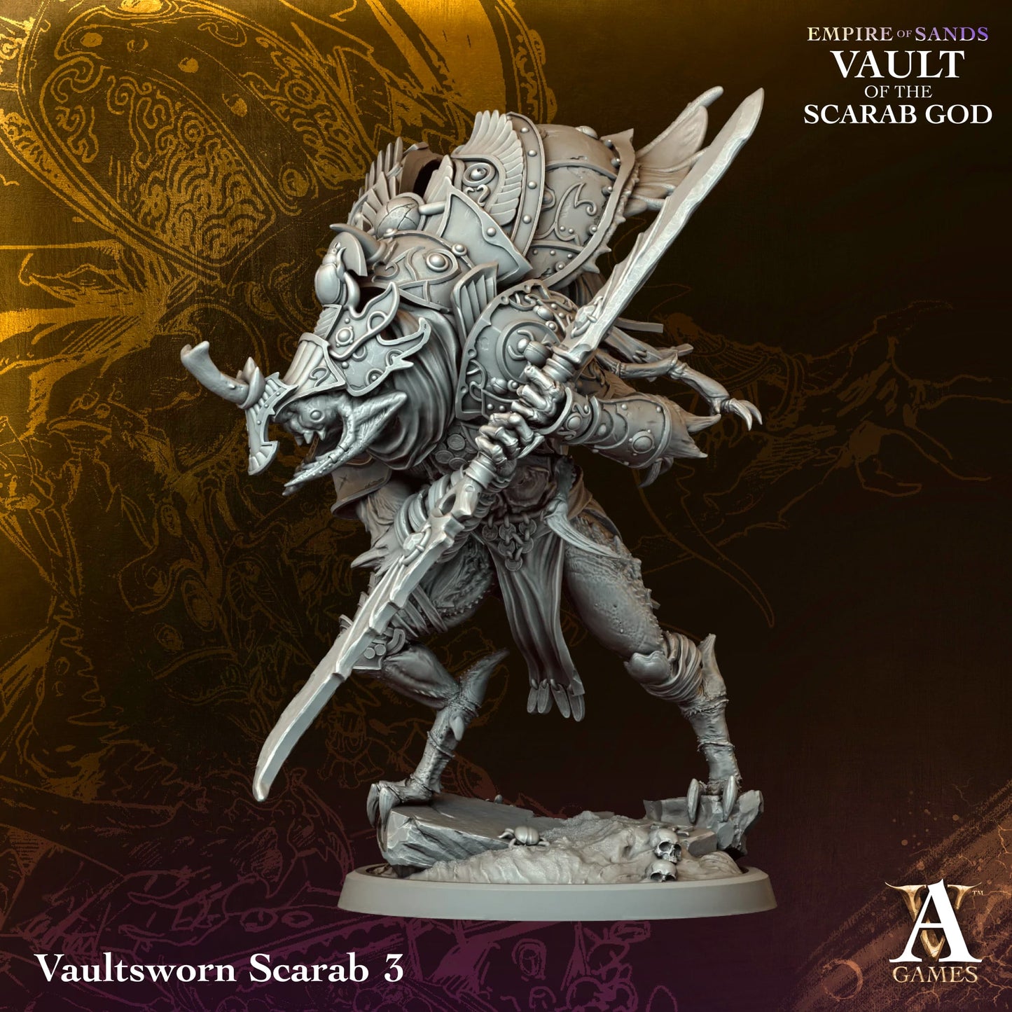Archvillain Games - Empire of Sand Vault of the Scarab God - Vaultsworn Scarab