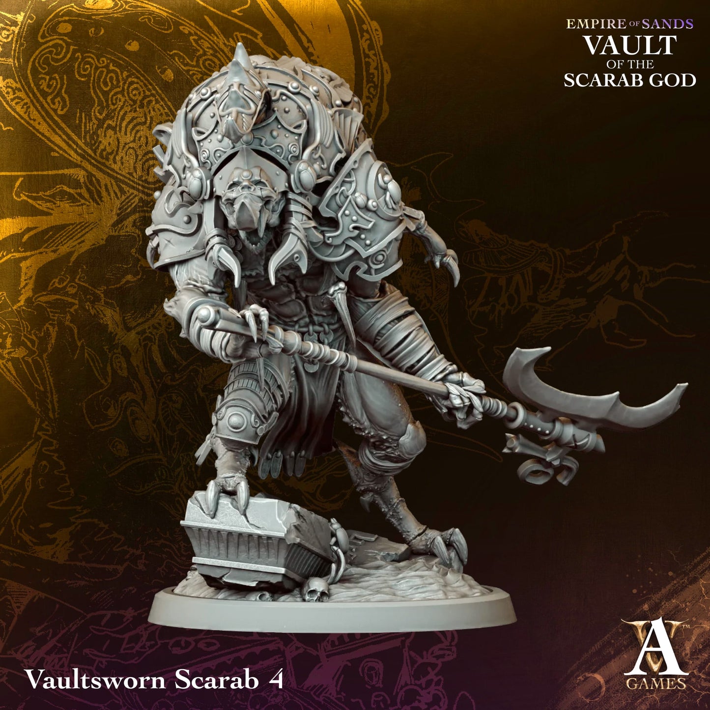 Archvillain Games - Empire of Sand Vault of the Scarab God - Vaultsworn Scarab