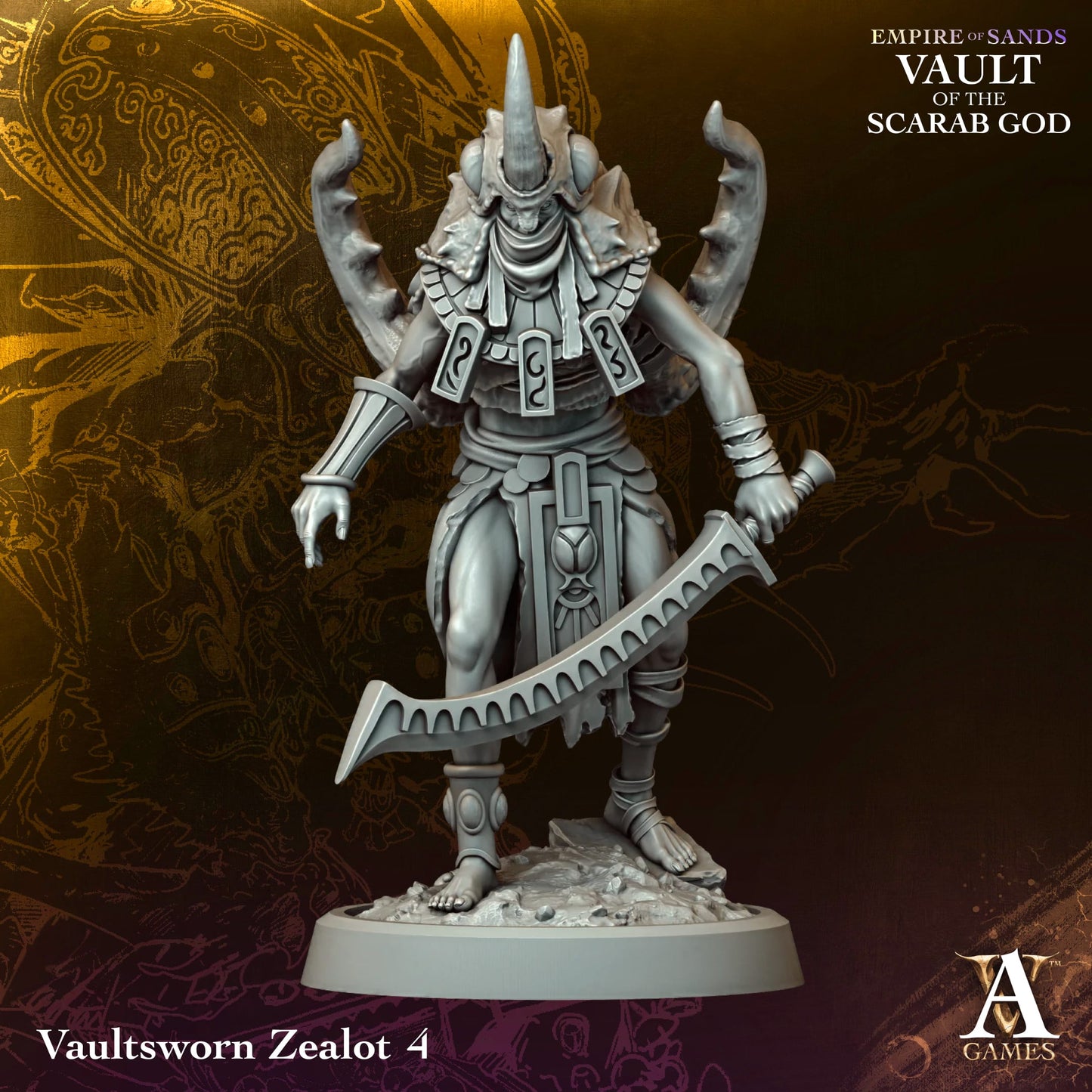 Archvillain Games - Empire of Sand Vault of the Scarab God - Vaultsworn Zealot