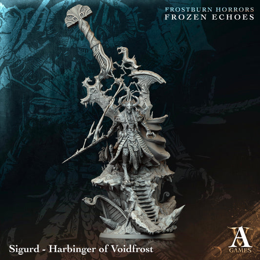 Archvillain Games - Frostbourn Horrors Frozen Echoes: Sigurd Harbinger of Voidfrost