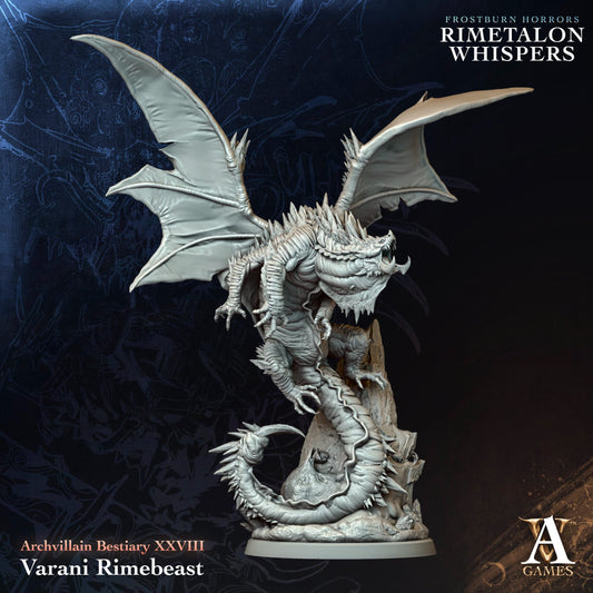 Archvillain Games - Bestiary XXVIII: Varani Rimebeast