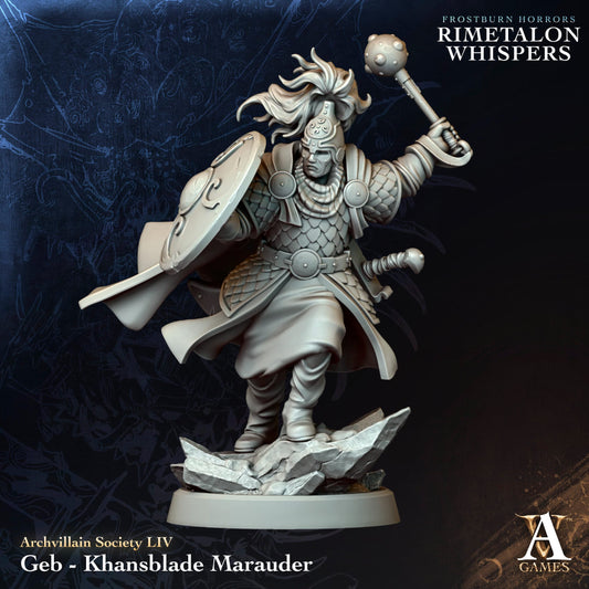 Archvillain Games - Society LIV: Geb, Khansblade Marauder