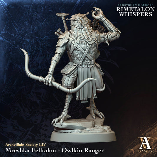 Archvillain Games - Society LIV: Mreshka Owlkin Ranger