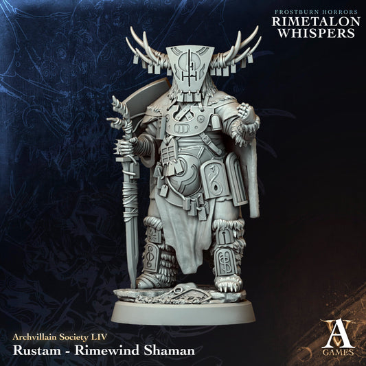 Archvillain Games - Society LIV: Rustam, Rimewind Shaman