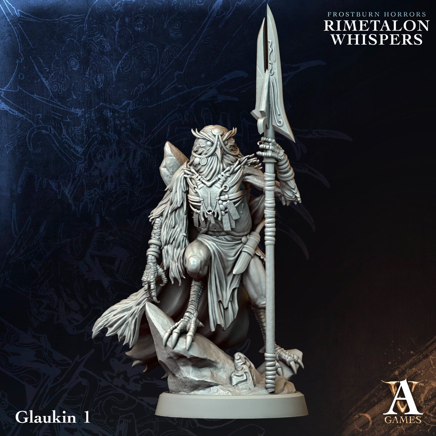 Archvillain Games - Fristburn Horrors: Rimetalon Whispers - Glaukin