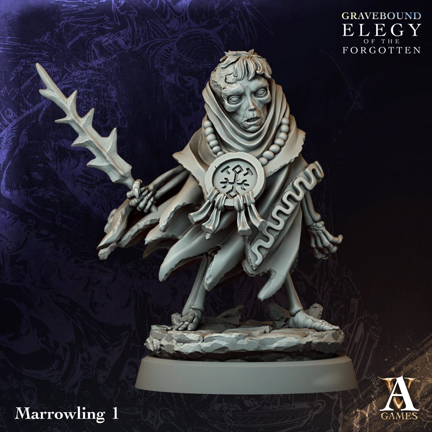 Archvillain Games - Gravebound Elegy of the Forgotten: Marrowling