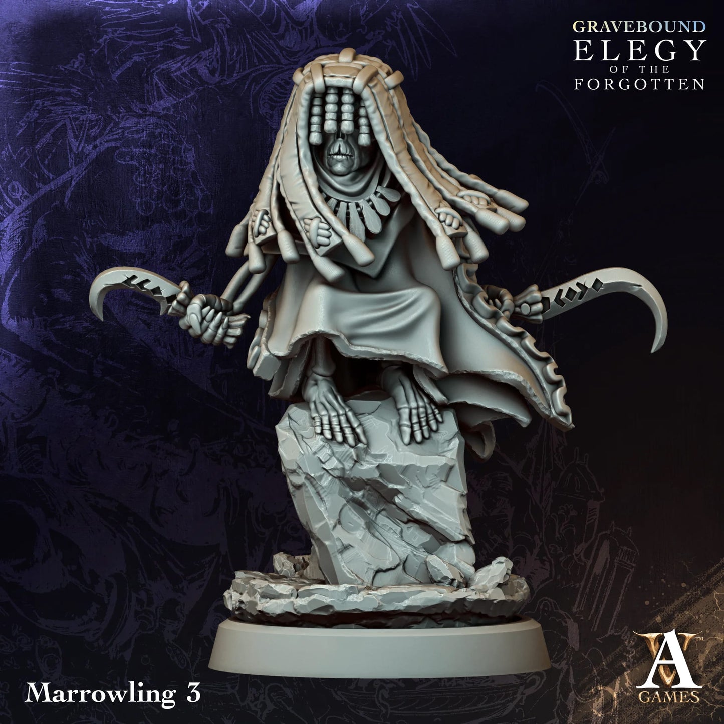 Archvillain Games - Gravebound Elegy of the Forgotten: Marrowling