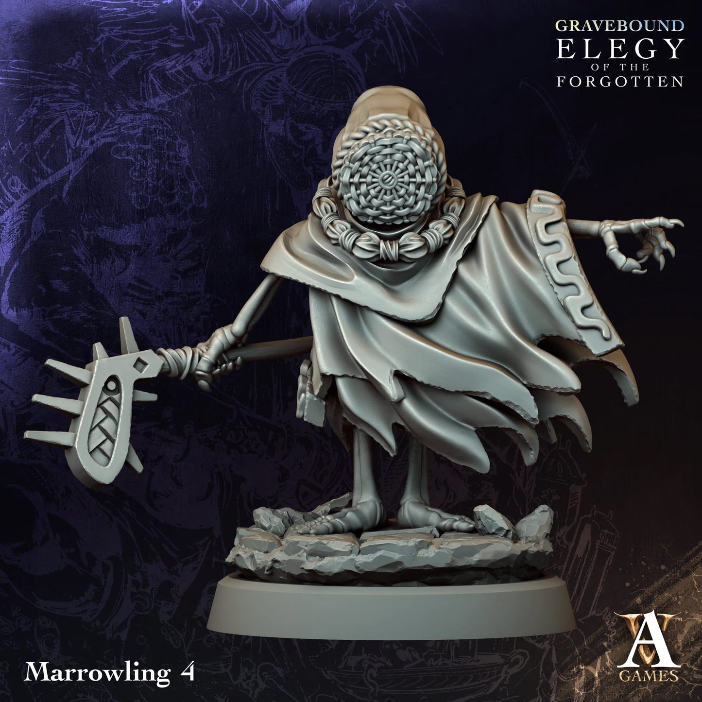 Archvillain Games - Gravebound Elegy of the Forgotten: Marrowling