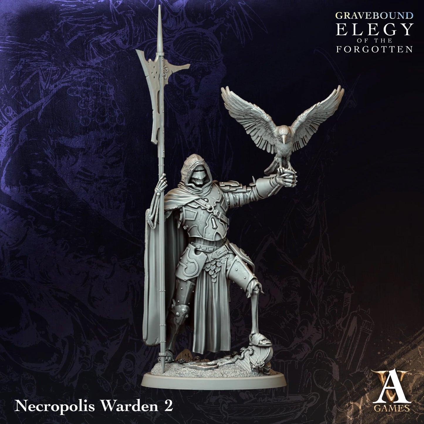 Archvillain Games - Gravebound Elegy of the Forgotten: Necropolis Warden