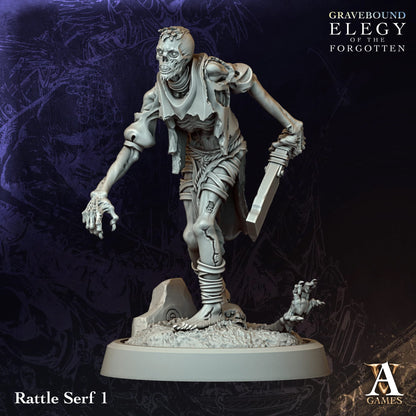 Archvillain Games - Gravebound Elegy of the Forgotten: Rattle Serf