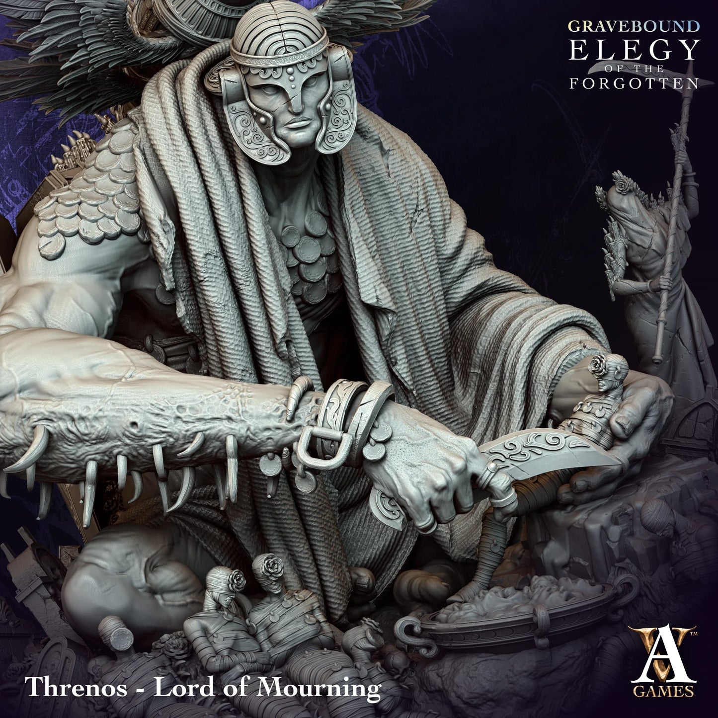 Archvillain Games - Gravebound Elegy of the Forgotten: Threnos Lord of Mourning