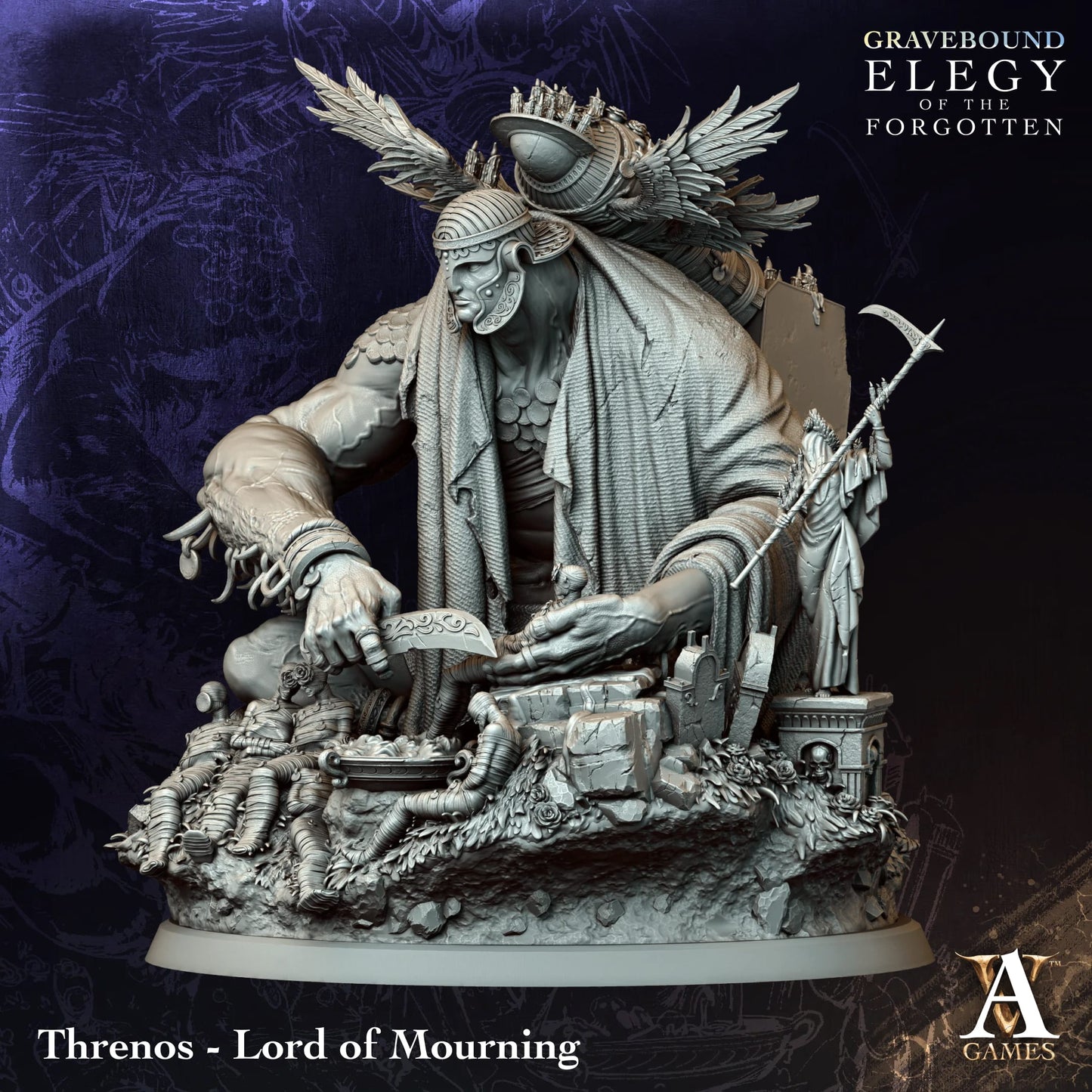 Archvillain Games - Gravebound Elegy of the Forgotten: Threnos Lord of Mourning