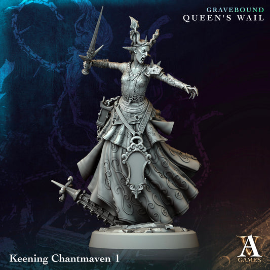 Archvillain Games - Gravebound Queens Wail: Keening Chantmaven 1