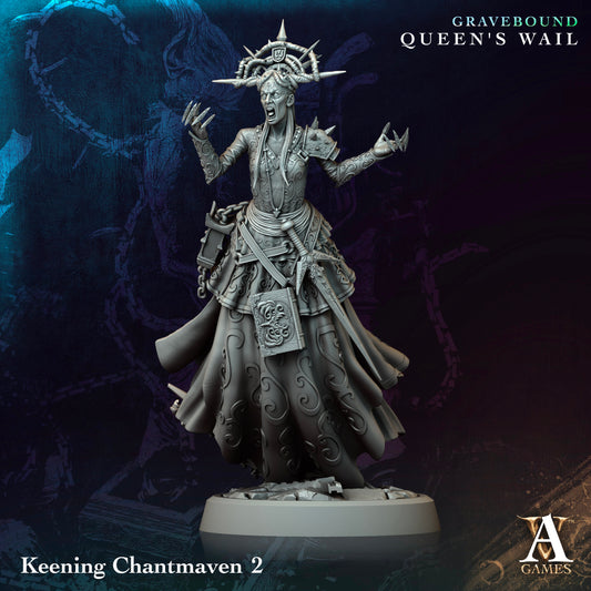 Archvillain Games - Gravebound Queens Wail: Keening Chantmaven 2