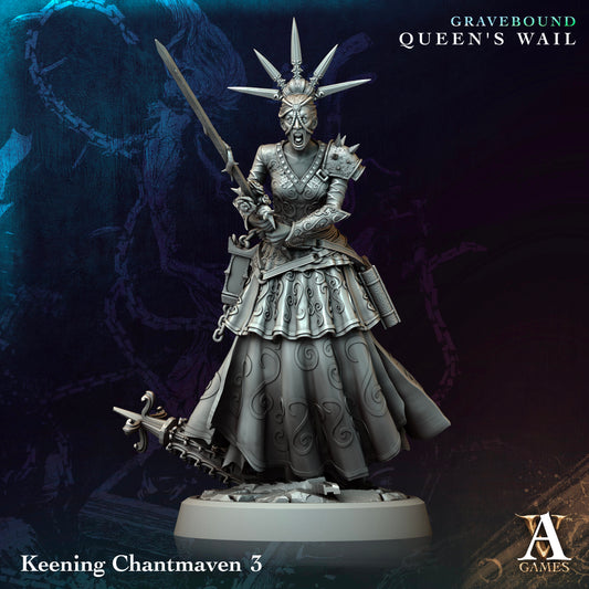 Archvillain Games - Gravebound Queens Wail: Keening Chantmaven 3