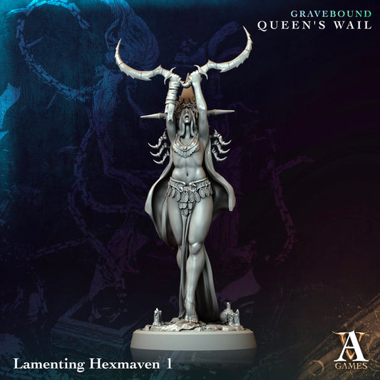 Archvillain Games - Gravebound Queens Wail: Lamenting Hexmaven 1