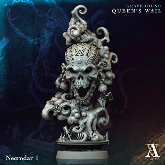 Archvillain Games - Gravebound Queens Wail: Necrodar 1