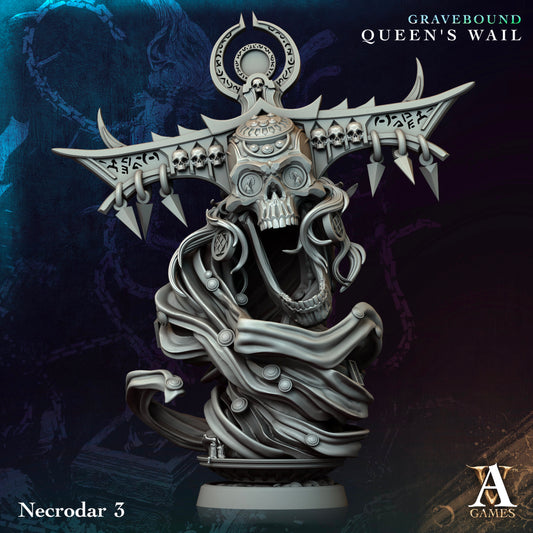 Archvillain Games - Gravebound Queens Wail: Necrodar 3