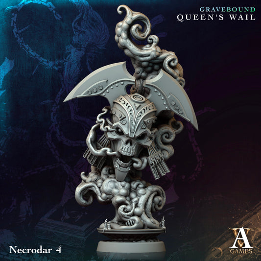 Archvillain Games - Gravebound Queens Wail: Necrodar 4