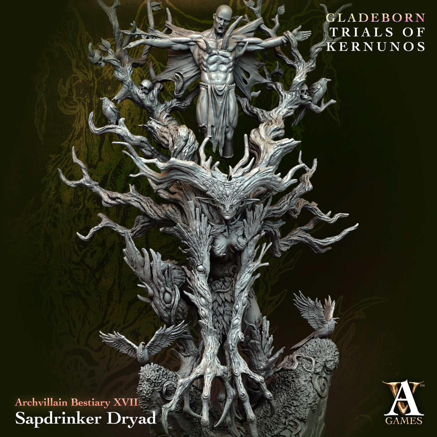 Archvillain Games - Bestiary XVII: Sapdrinker Dryad