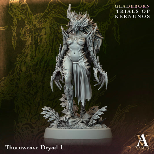 Archvillain Games - Gladeborn: Trial of Kernunos - Thornweave Dryad 1