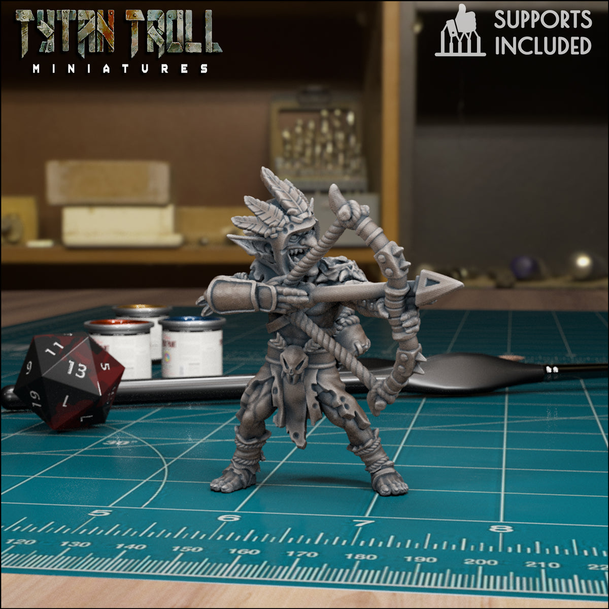TytanTroll Miniatures - Goblin Ranger Set