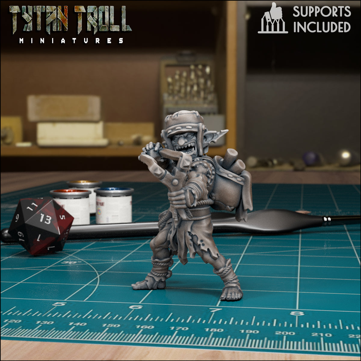 TytanTroll Miniatures - Goblin Ranger Set