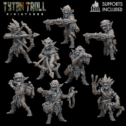 TytanTroll Miniatures - Goblin Ranger Set