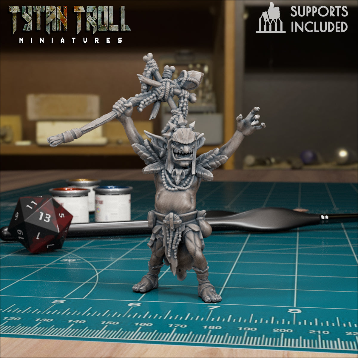 TytanTroll Miniatures - Goblin Shaman Set